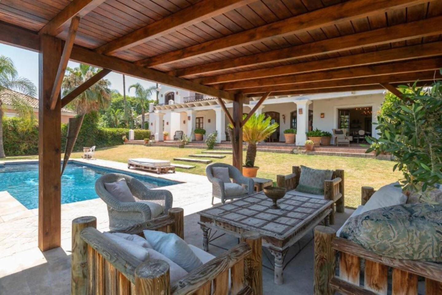 Villa Casa Sol Encantadora Villa Con Piscina มาร์เบยา ภายนอก รูปภาพ