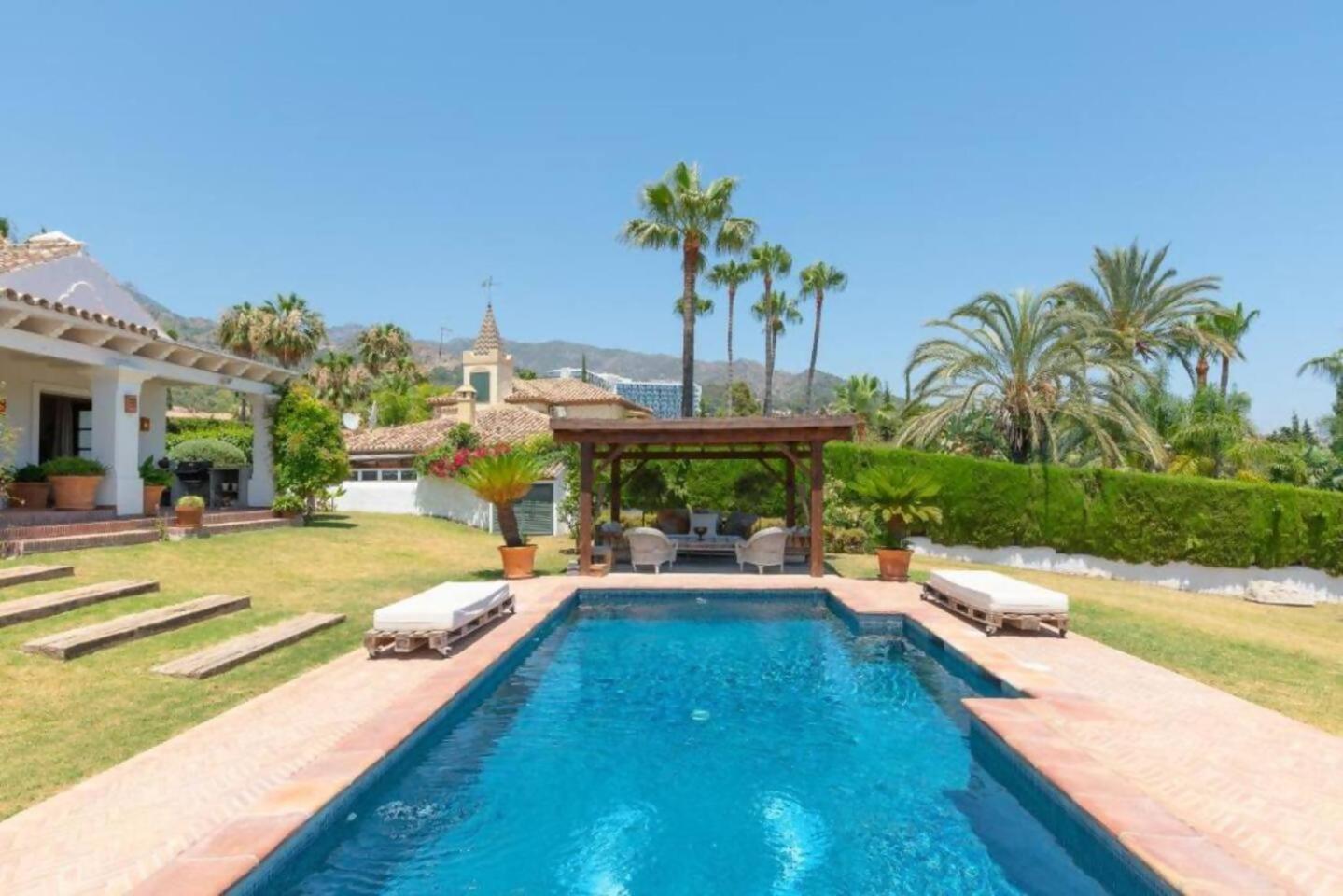 Villa Casa Sol Encantadora Villa Con Piscina มาร์เบยา ภายนอก รูปภาพ